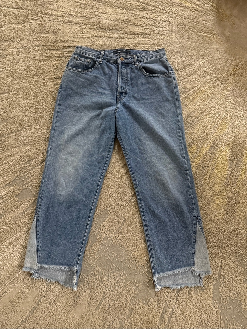 J Brand jeans Wynne High rise Crop Straight Leg Jeans 28